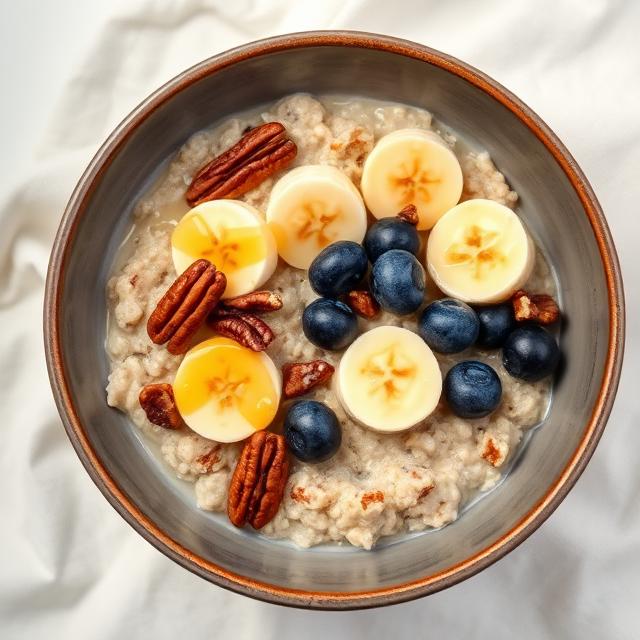 Steel-Cut Oats with Pecans